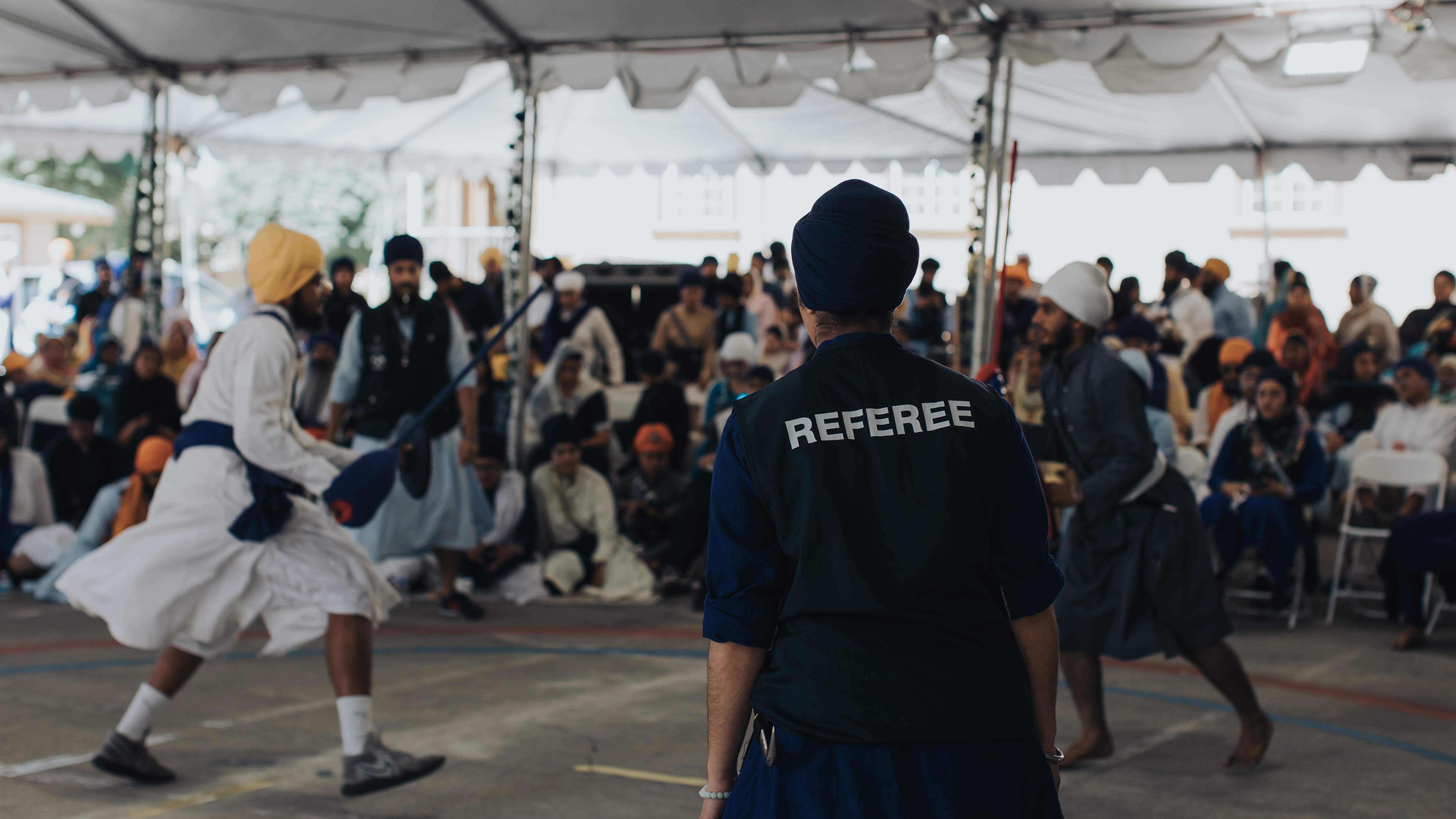 Gatka Competition with Referee